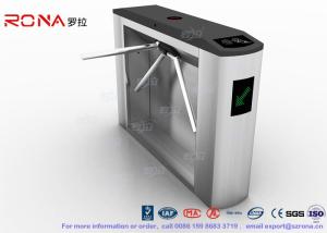 China RFID Card Reader Tripod Turnstile Gate , Entrance Turnstile Access Control on sale