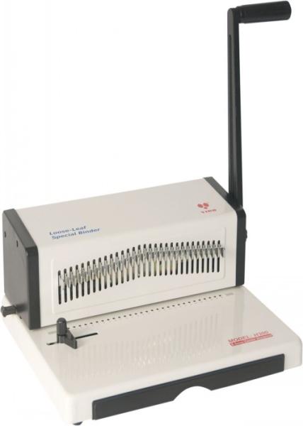 Quality B5 Wire Comb Binding Systems Loose Leaf Hole Punching Binding Machine for sale