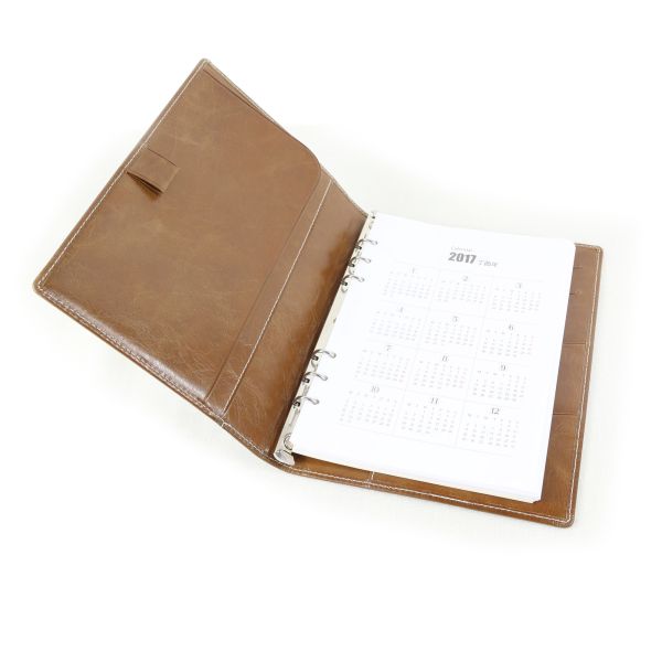 Commercial Affairs Personalized Refillable Leather Journal OEM / ODM Available