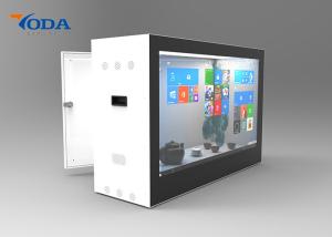 China Touch Screen Transparent LCD Showcase 1872 * 1097MM 16 . 7M Color Depth on sale