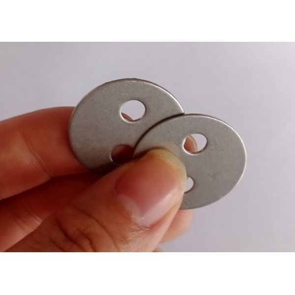 Stainless Steel 2 Holes Lacing Washer For Reusable Thermal Insulation Blankets