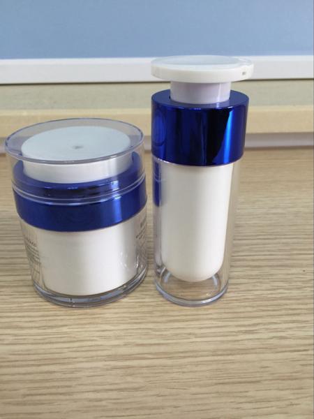 Quality Airless Pump Cosmetic Packaging of Cream Jars and Cosmetic Containers bottle for sale