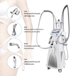 Wholesale Vacuum Roller Massage vacuum cavitation Slimming Machine Cellulite Removal 4 Handles from china suppliers