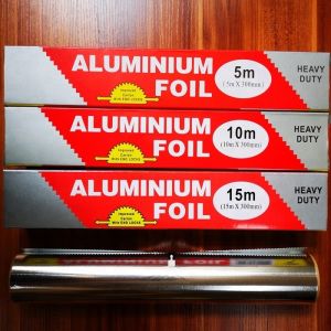 Wholesale Silver BBQ Coated 8011 Heavy Duty Aluminum Foil Roll from china suppliers