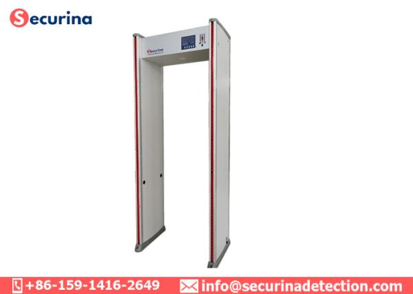 15W Security Gate Metal Detector Easy Operation LCD Screen With Passenger