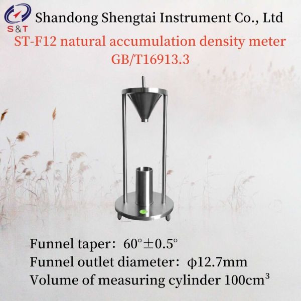 Dust Powder Natural Accumulation Portable Density Meter 100 Cubic Centimeters