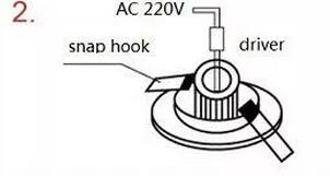 Adjustable White Recessed Downlights COB Round Shape OEM ODM Service