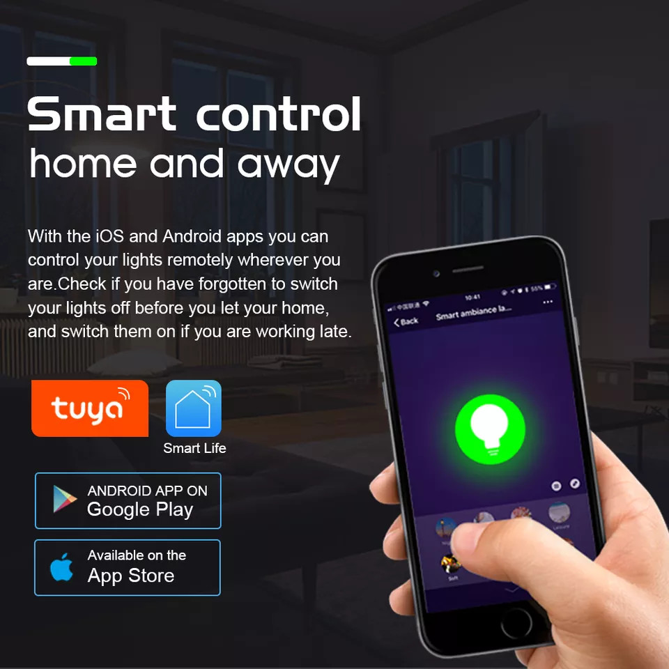 Magnetic Floating Smart WiFi LED Light 3D Printing Moonlight Living Room Decoration