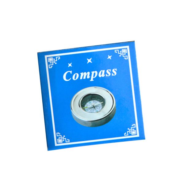 Compact Silver Outdoor Mountaineering Emergency Rescue Tool Handheld Compass SC001 73g