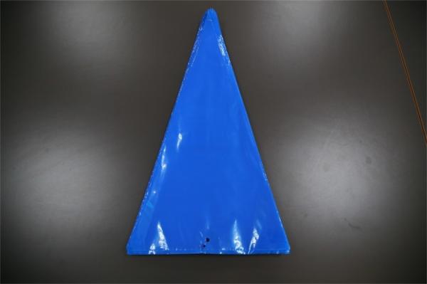 Quality Polyethylene Triangle Blue Disposable Piping Bags Pastry Icing Bag Eco Friendly for sale