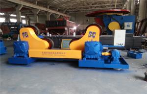 China Power Station Construction 40t Welding Roller , 6-60m/H Adjustable Welding Rotator on sale