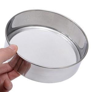 China Customizable Wire Mesh Sieve , Round Shape Stainless Steel Test Sieves on sale