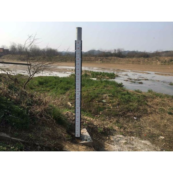 Hydrological Monitoring Solution Digital Staff Gauge for River Water Level Measurement
