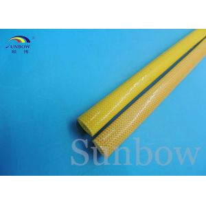 Benzene Oil Resistance Pu fiberglass Sleeve for electric wires