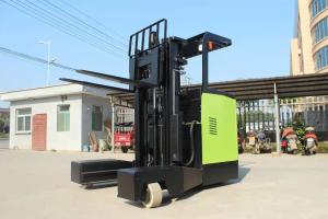 China CDDM10-60S Reach Stacker Forklift With Double / Triplex Mast 1000kg Capacity on sale