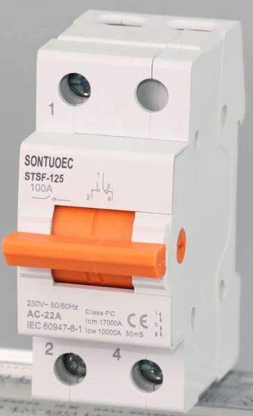 Quality 3P 4P Sontuoec 125A Manual 2 Ways Changeover Switch for sale