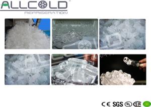 China Custom 3 Tons Cafes / Bars Tube Ice maker , Tube Ice Making Machine on sale
