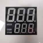 3 Digits Led 7 Segment Display Dual Line 120mcd 20mA For Instrument Panel