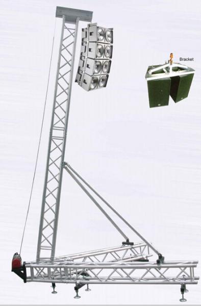 Quality 8-10M Aluminum Line Array Speaker Truss Hang Up Speakers for sale