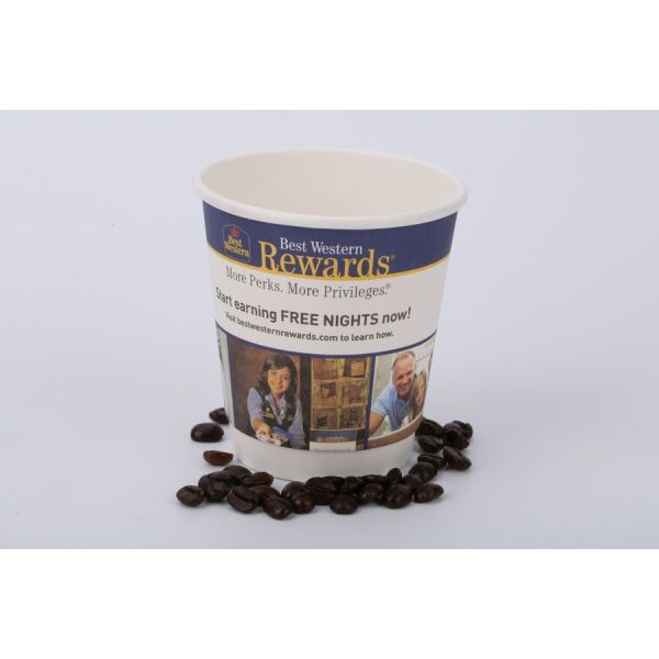 300ml Vending Machine Coffee Cups , Biodegradable Disposable Coffee Cups Skid