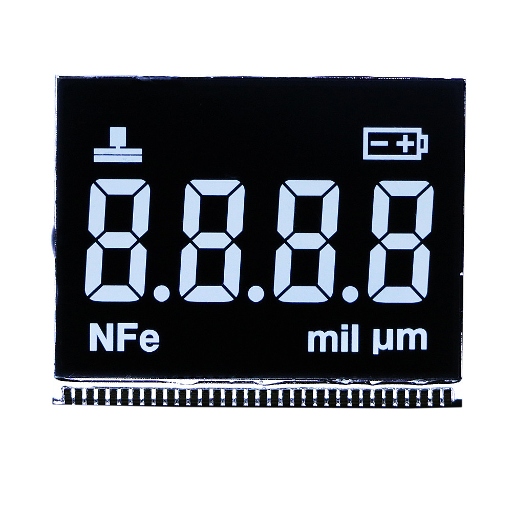 Low Power Consumption TN LCD Display Big Size Segment Module for Smart Thermostat