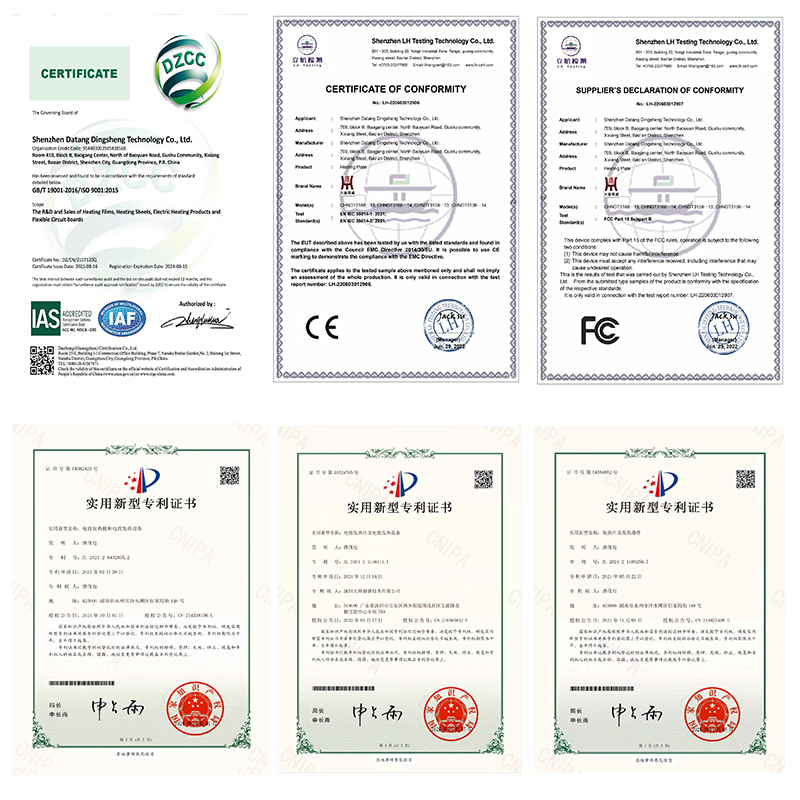 Flexible PI Custom Polyimide Heaters With -40 Degree Low Temperature