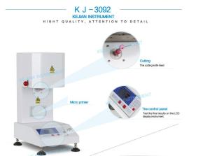 Wholesale High Precision Rubber Testing Machine , Electronic Melt Flow Indexer from china suppliers