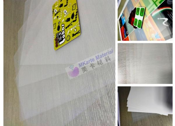 Quality PC Films Suitable for Laser Engraving PC Plastic Sheet For PC Card Production for sale