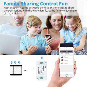 SIXWGH Tuya Zigbee Smart Switch Module Smart Home Automation Light Switch