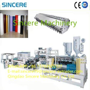 Wholesale Plastic Hollow PS PP PET Sheet Extrusion Line Machine OEM from china suppliers