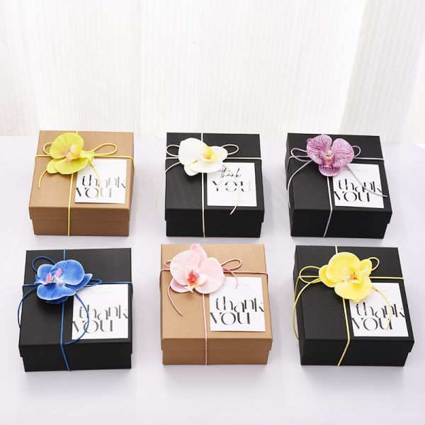 Black Paper Packaging Box Perfume 28 X 20cm Cardboard Custom Cosmetic Box Packaging