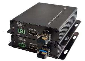 China 4K HDMI Video And RS232 Data To Fiber Optical Converter on sale