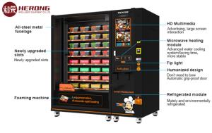 China Hot Meal Lunch Box Vending Machine Hot Food Vending Machines on sale