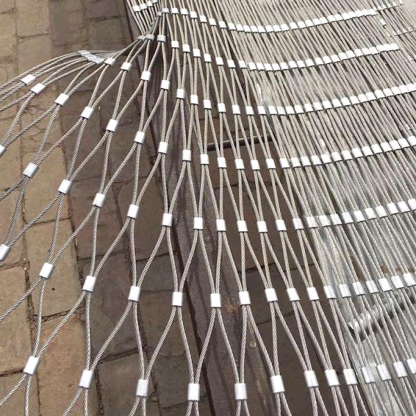 Outdoor Protecting Mesh Stainless Steel Wire Rope Net for Long-Lasting Rust Resistance