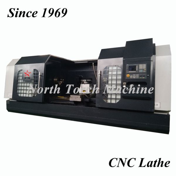 Automatic Cnc Horizontal Lathe Machine High Accuracy For Turning Flange