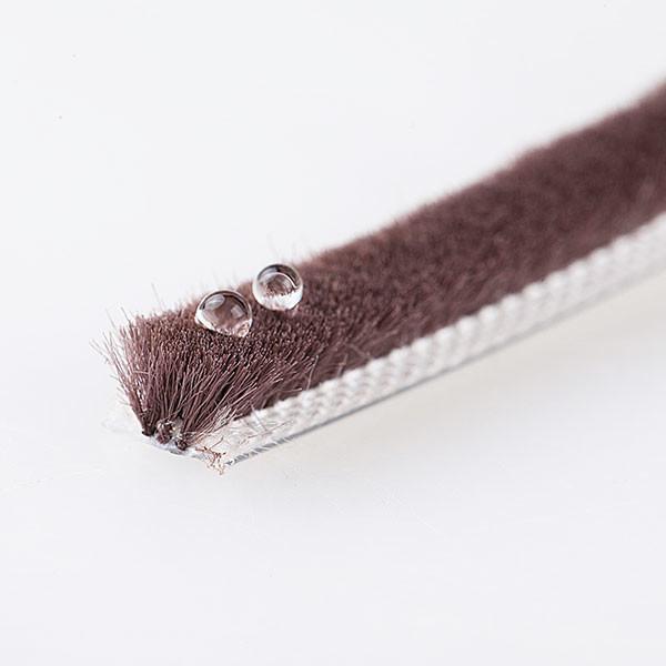 Quality PP Yarn Material Wool Pile Window Weather Stripping 4.5-70mm Bottom Width for sale