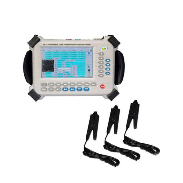 High Accuracy Portable Meter Test Equipment 2 Input Channel Screen Capture