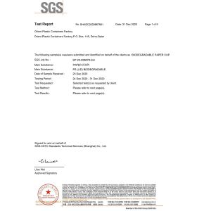 YANGZHOU WENQIAN TRADE CO.LTD Certifications