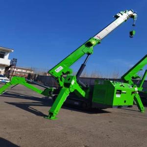 Wholesale 5ton EPA engine Spider Crawler Crane With Hydraulic Telescopic Outrigger from china suppliers