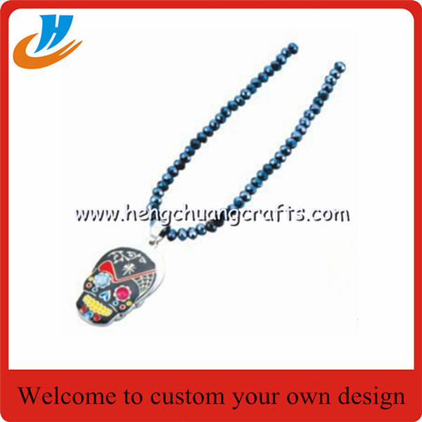 Metal Crafts factory custom New Item Crystal Pendant Fashion Jewelry Earring Bracelet Necklace,soft enamel process