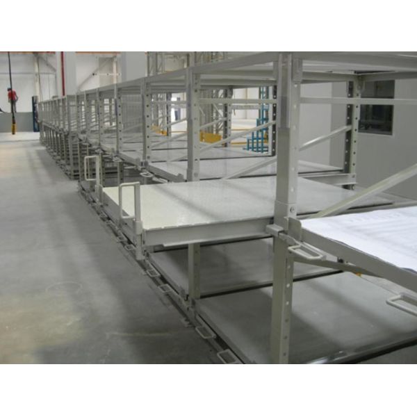 Mould Store Guide Rail Drawer Racking ASRS Warehouse System MHS