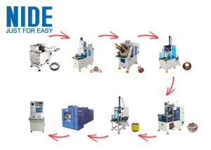 Wholesale Noiseless Fully Automatic Motor Production Line 0~300mm Stator Dia High Performance from china suppliers