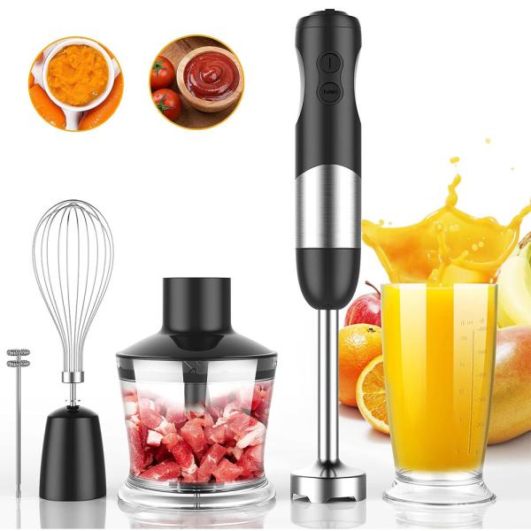 Quality Immersion Hand Held Blender Variable Speed Metal Stick Blender 800W for sale