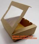 Environmentally friendly disposable kraft paper lunch box,paper bento lunch box