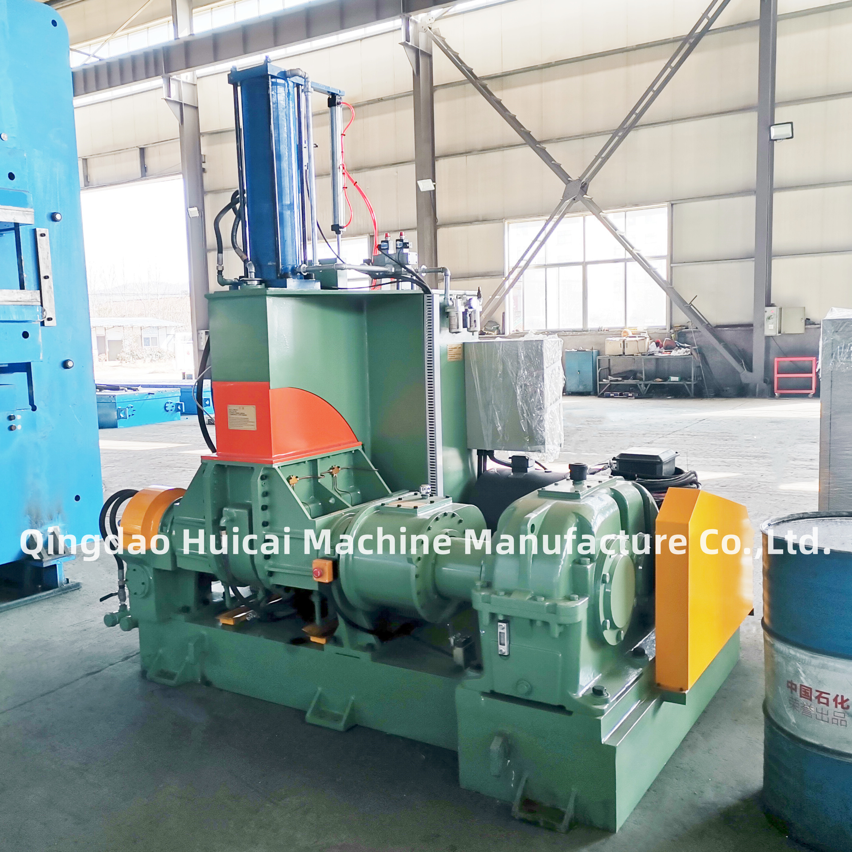 Rubber Mixing with Rubber Dispersion Kneader and Compressed Air Pressure MPa 0.50 MPa