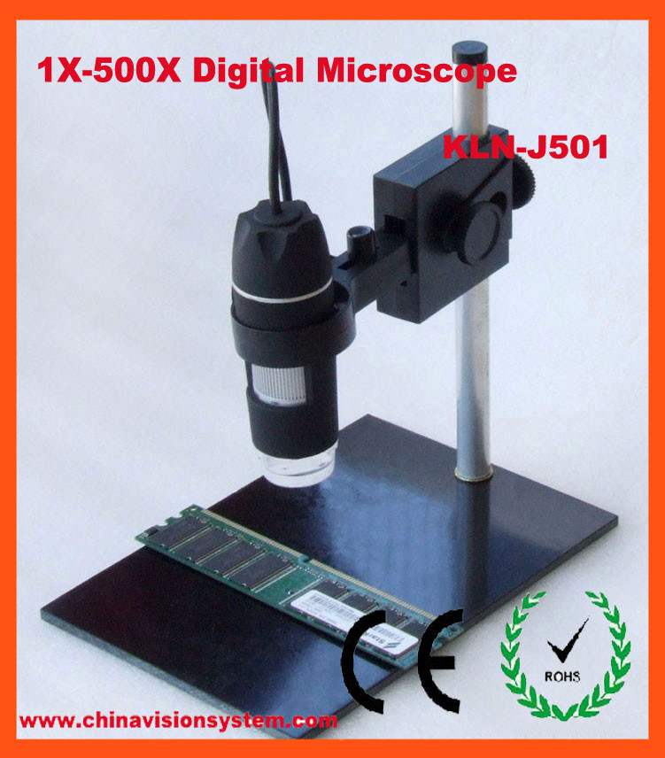 Wholesale 1X-500X 25cm Working Distance USB Digital Microscope from china suppliers