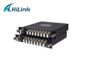 China 16 Channels Passive DWDM Mux Demux Modules C Band Single Mode Media Hilinksy on sale