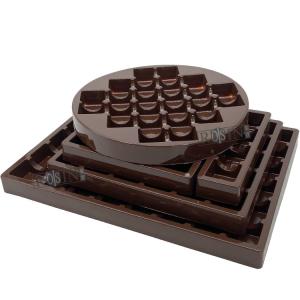 Wholesale Custom 16 Cavity Plastic Chocolate Packaging PS Chocolate Packaging Tray from china suppliers