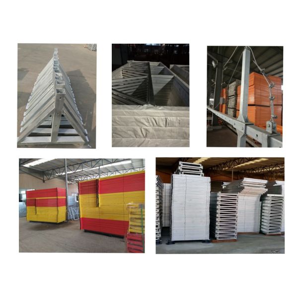 Painting steel ZLP630 6 meters 630kg building maintenance suspended platform cradle