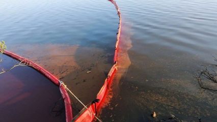 20m Length Per Unit Silt Curtain Rubber Material 25% Elongation For Performance